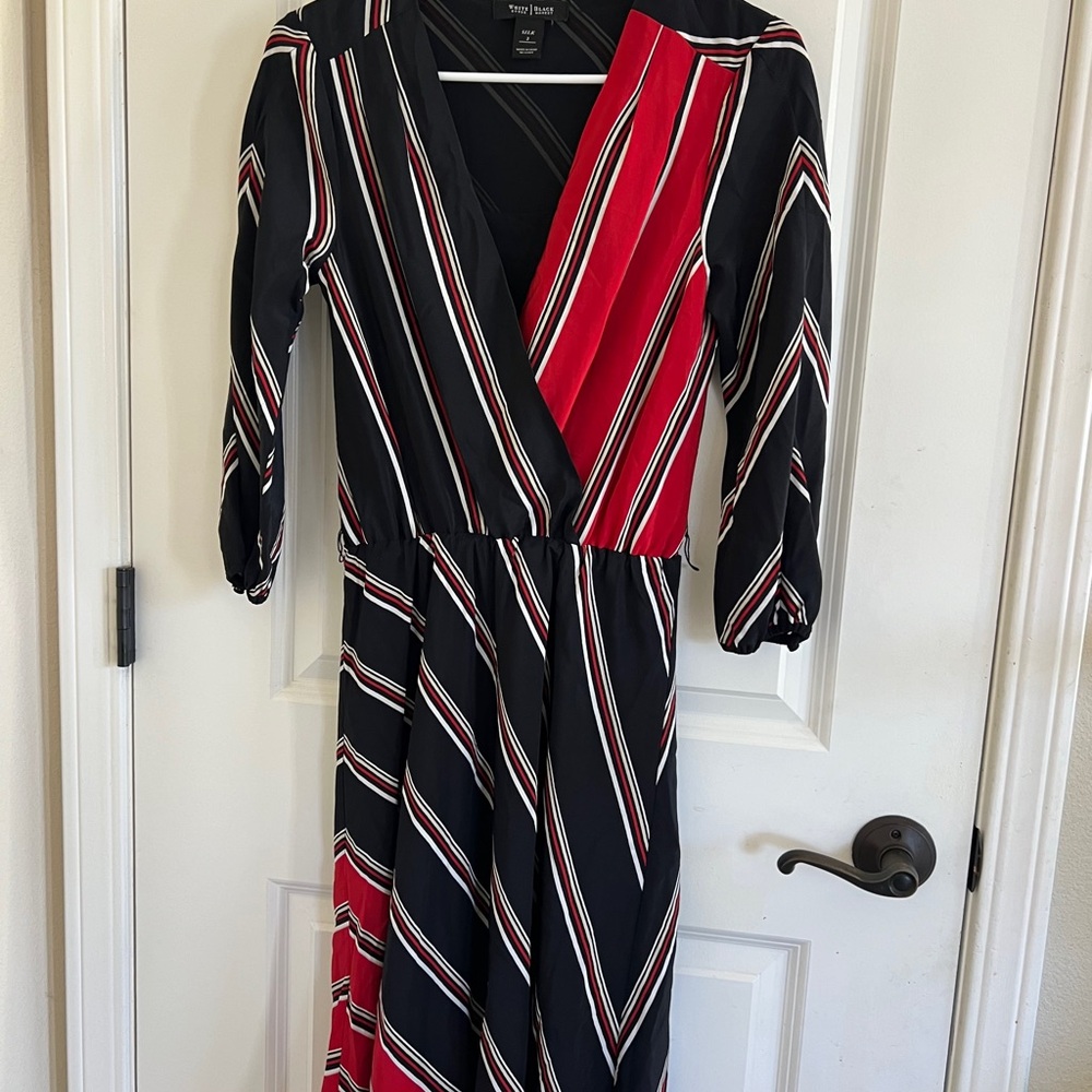 Beautiful Black & White Work Dress